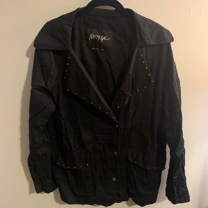 Nasty gal lightweight studded jacket